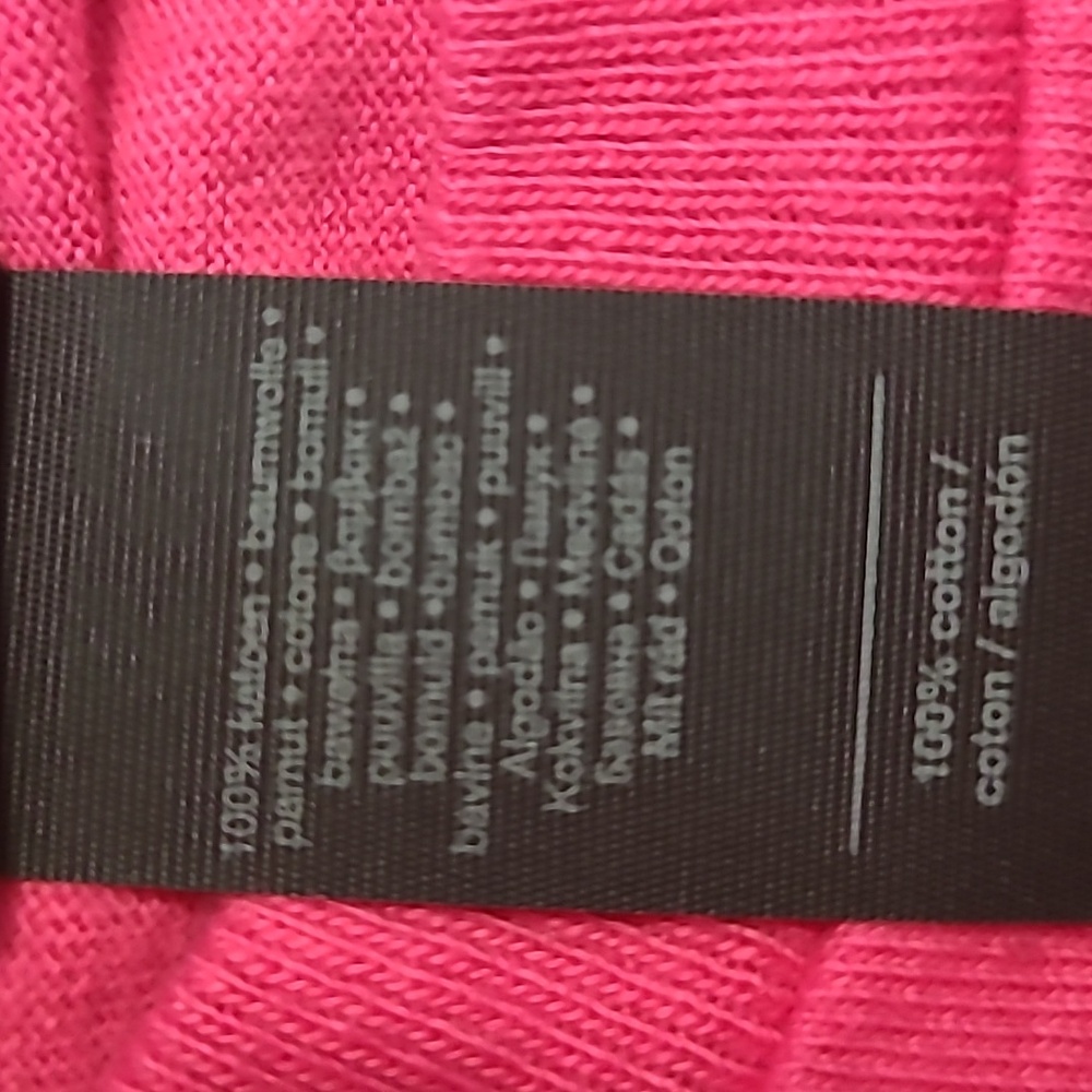 Gildan Pink Heavy Cotton T-Shirt Kitten Size M - Picture 4 of 5